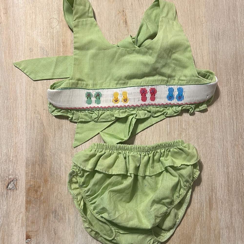 Smocked Bathing Suit